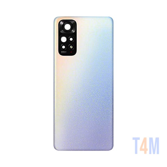 Tampa Traseira+Lente da Câmera Xiaomi Redmi Note 11s Pearl Branco